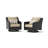 Fionnula Swivel Patio Chair With Sunbrella Cushion Covers-19504838