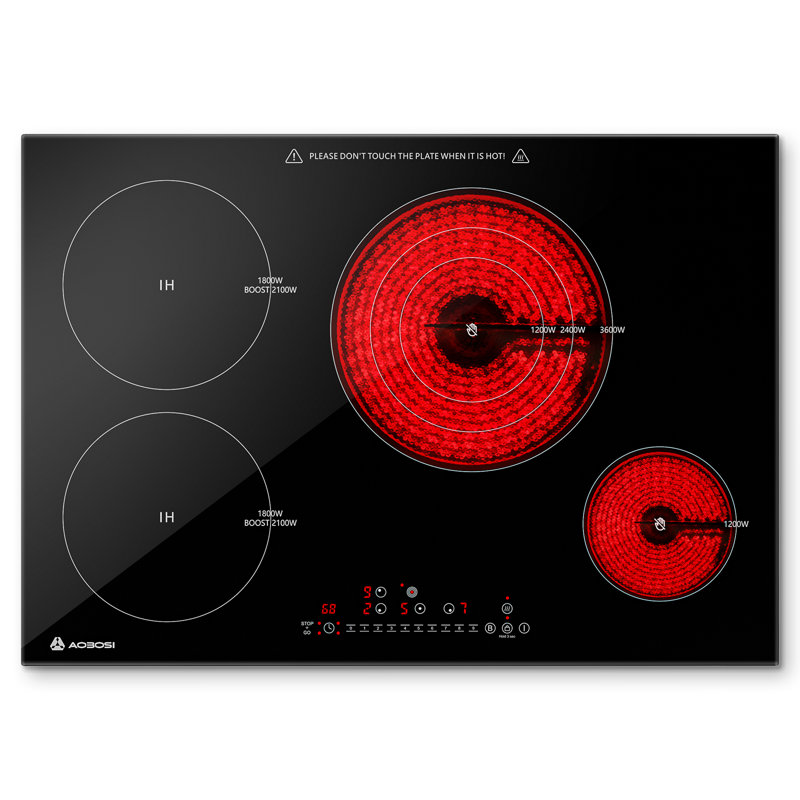 30 Inch Built-in Touch Control Electric Cooktop