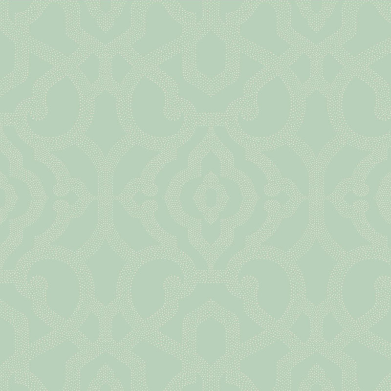 Papier peint géométrique Candice Olson, Gris doux / bleu / blanc