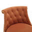 Ensemble de 2, conception en velours, rotation à 360 degrés, conception détachable en boucle, décoration de rivet, chaise de bar en bois à pieds carrés-310963592