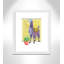 « jolie llama ii », art sur toile-47565926-47565920