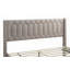 Structure de lit moderne grand avec toile de jute brun clair et motif à losanges unique, aucun sommier requis, support robuste-1817332010