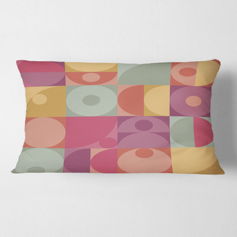 Coussin Geometric Retro Minimal I - Mid-Century Modern