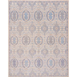 Ziegler 3000 Hand Knotted Wool Oriental Area Rug in Ivory