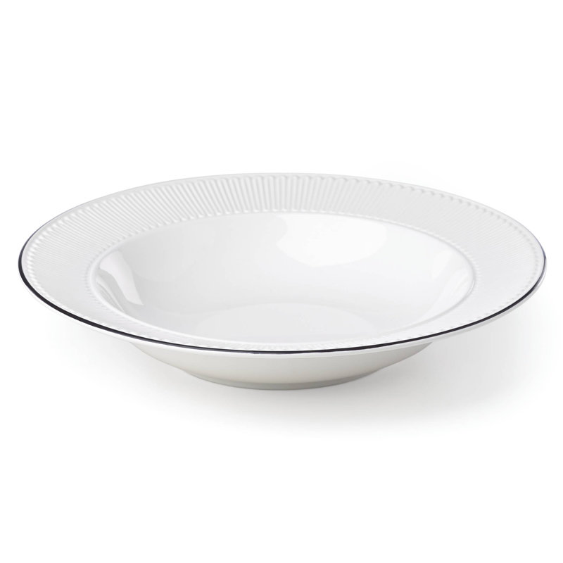 York Avenue Ironstone Pasta Bowl