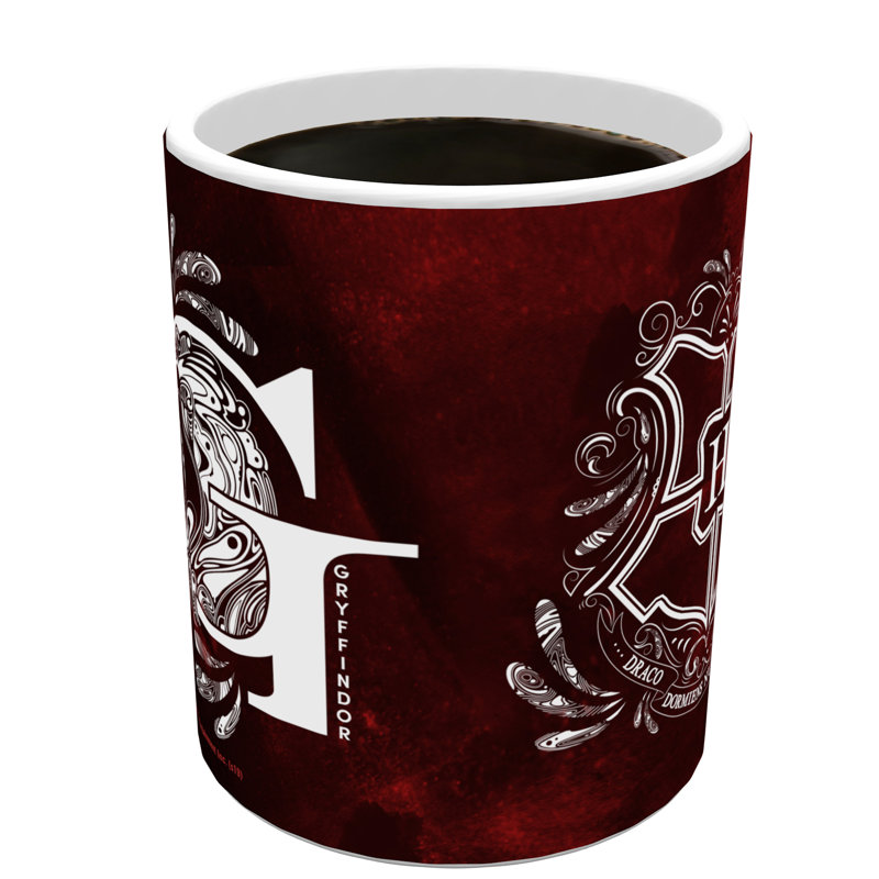 Verres à changement de chaleur Harry Potter Aguamenti Gryffindor Morphing - 11 oz