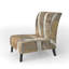Fauteuil de chambre naturel rembourré Natural Birch Forest II