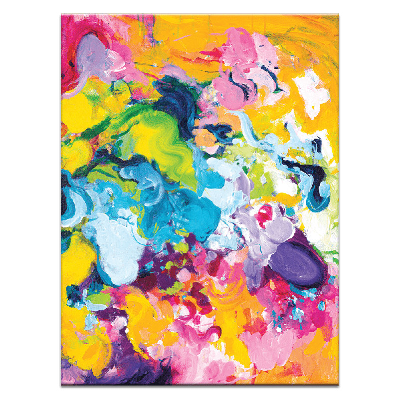 Worth Waiting For 2 by Amira Rahim - Painting, 51cm H x 41cm W x 3cm D, Wrapped Canvas, No Matte