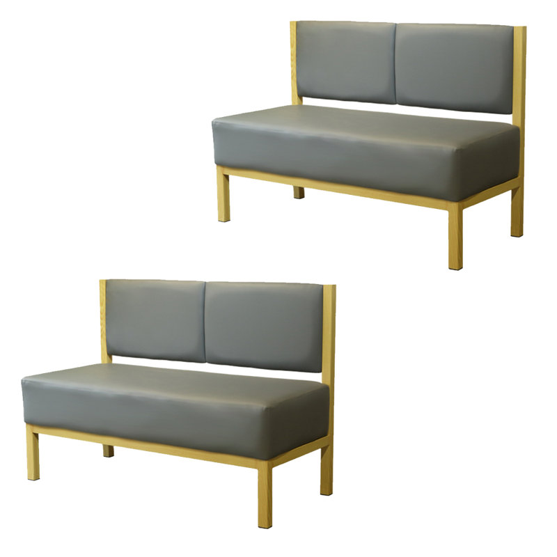 Banc de restaurant moderne et simple (ensemble de 2).