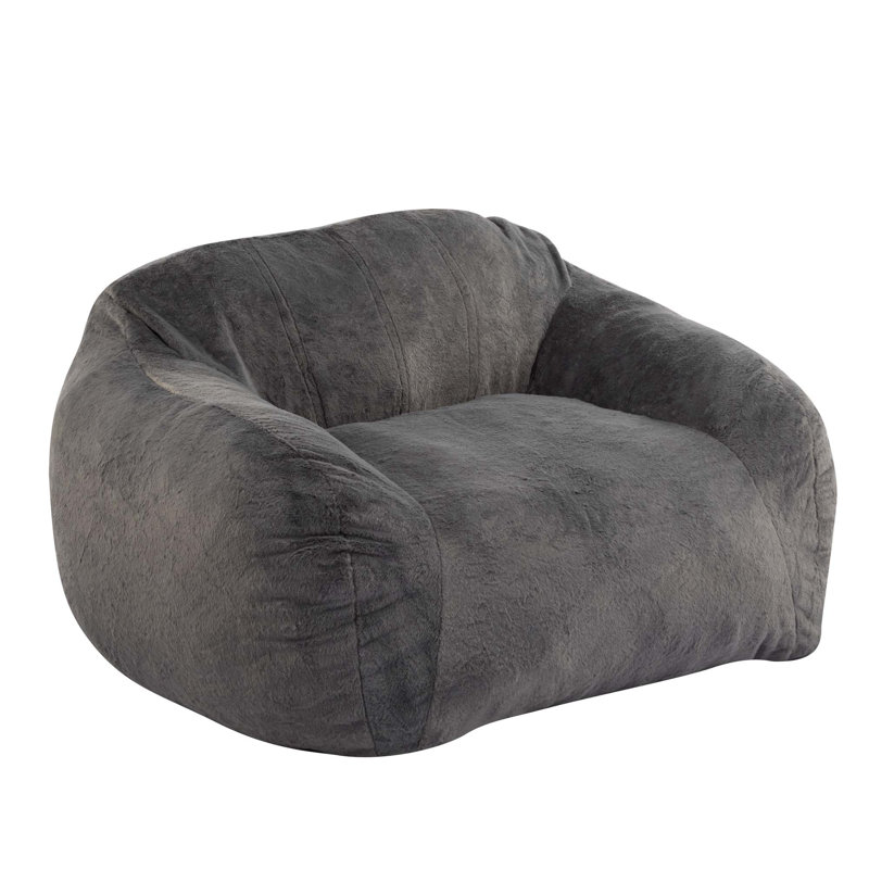 Sezze Indoor Bean Bag Chair,Faux Fur