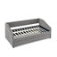 Lit de jour simple avec canapé-lit capitonné et rembourré, tissu en lin (82,5 po x 42,5 po x 34 po)-2017752323