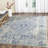 Annette Oriental Area Rug in Blue/Ivory-24750173