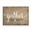 «Gather Textured Family Word», impression sur toile tendue