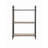 Antique Oak & Sandy Gray Finish Bookshelf-1920662932