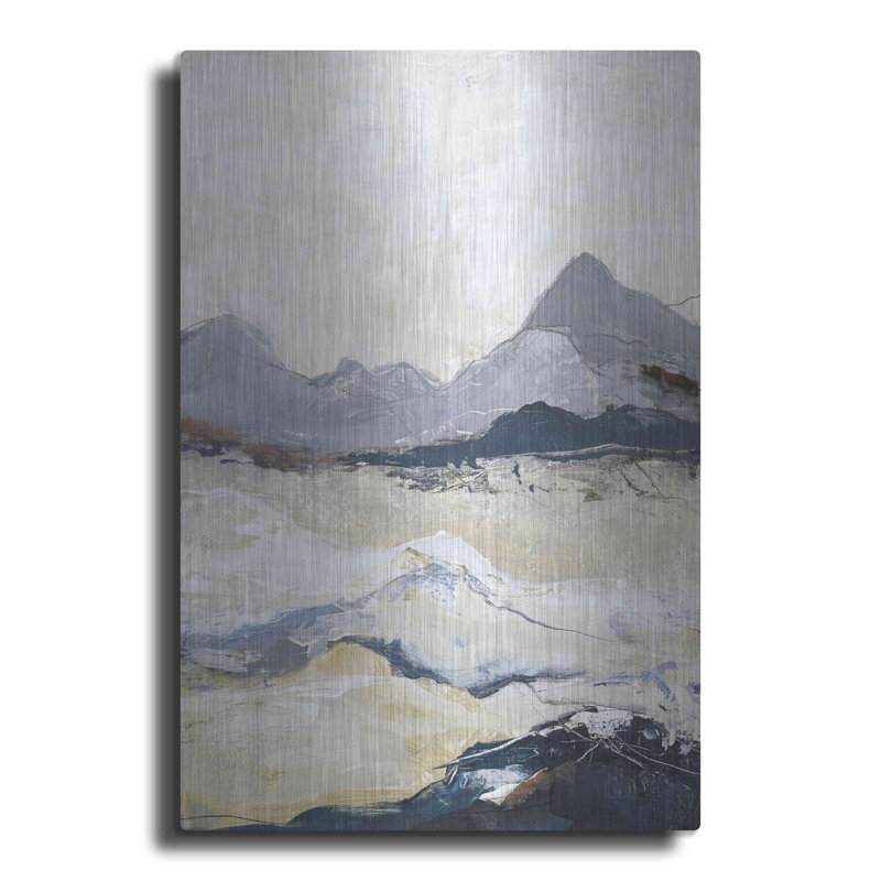 Winston Porter «Out Line 2» par Design Fabrikken, art mural en métal, H 16 po x l 12 po