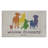  Welcome Diversity Rainbow Dogs Quick Dry Non Slip Door Mat Recycled Cushioned, 18"x30"-1854205684
