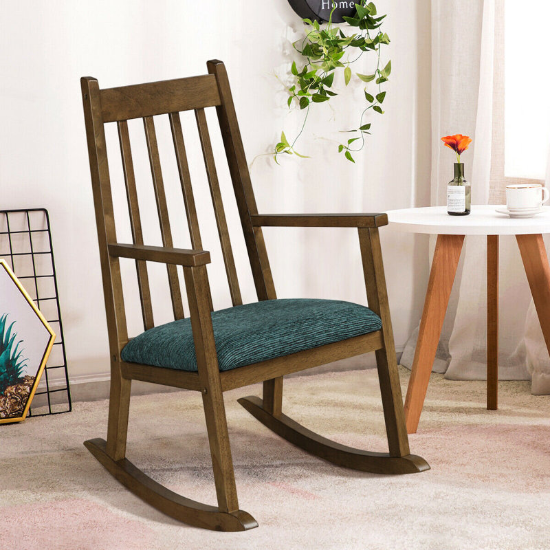 Chaise berçante Bogarella, Noyer