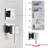 44.8'' Shower Panel with Fixed Shower Head