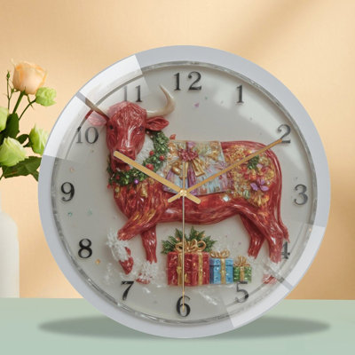 Horloge murale 12 po