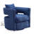Velvet Swivel Barrel Chair-1541743445