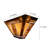 Fine Art Lighting MW1683 131 Glass Cuts Tiffany Wall Sconce, 16 x 7 x 4