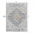 Mirnes Bohemian Medallion Low-Pile Machine-Washable Cream/Blue/Terra Rug-936870624