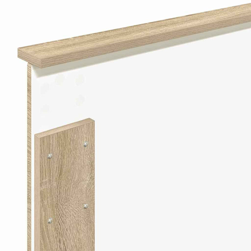 Headboard, UK Small Single - DE 75 x 190 cm, Sonoma Oak