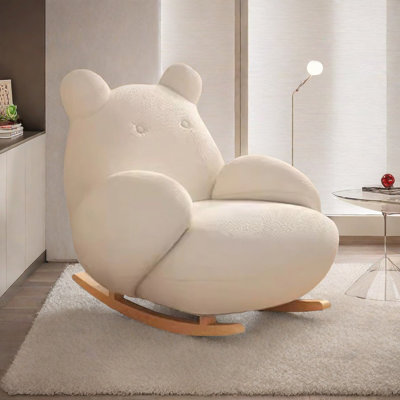 Chaise berçante décontractée