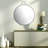 Gisberto Metal Flat Wall Mirror