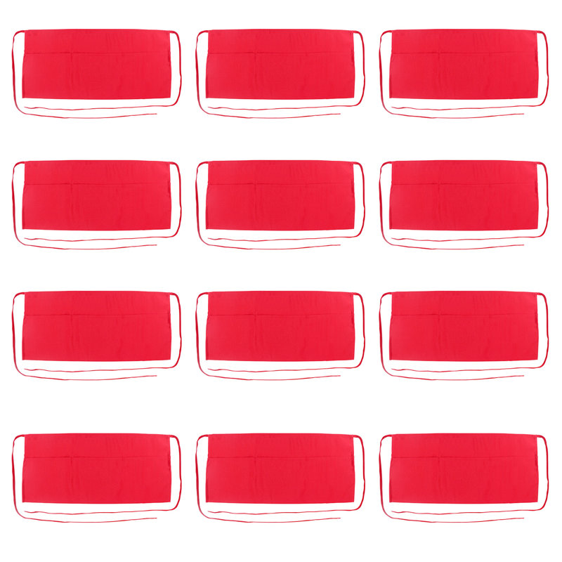Ensemble de 12 tabliers Arkipight's Mariposa, Rouge