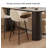 French-Style Minimalist Granite Bar Table-1713712557