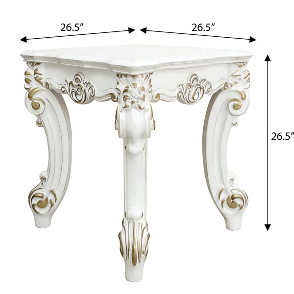 Pearl Table Rack Astoria Grand Antique Pearl Table, For Different Uses, Elevates Room ...