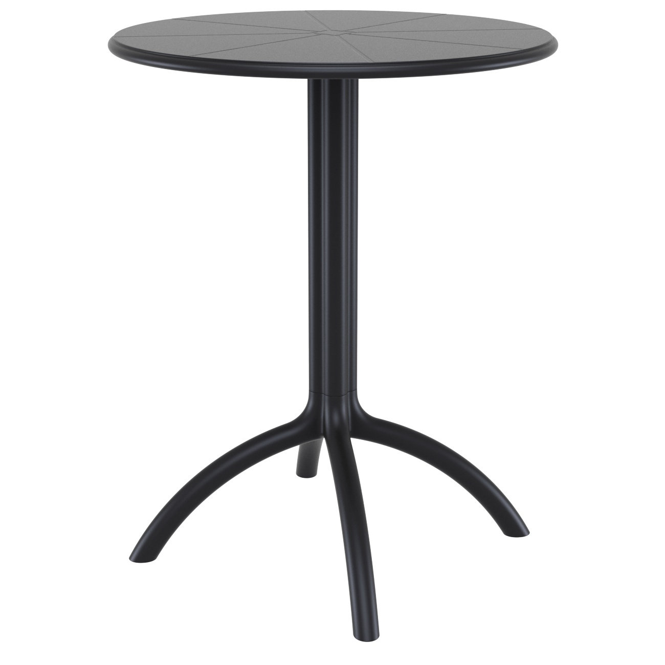 Jacinta 24" Patio Bistro Set, Black