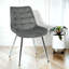 Velvita Luxury Velvet With Legs Dining Chair-976927088-976927089-978570431