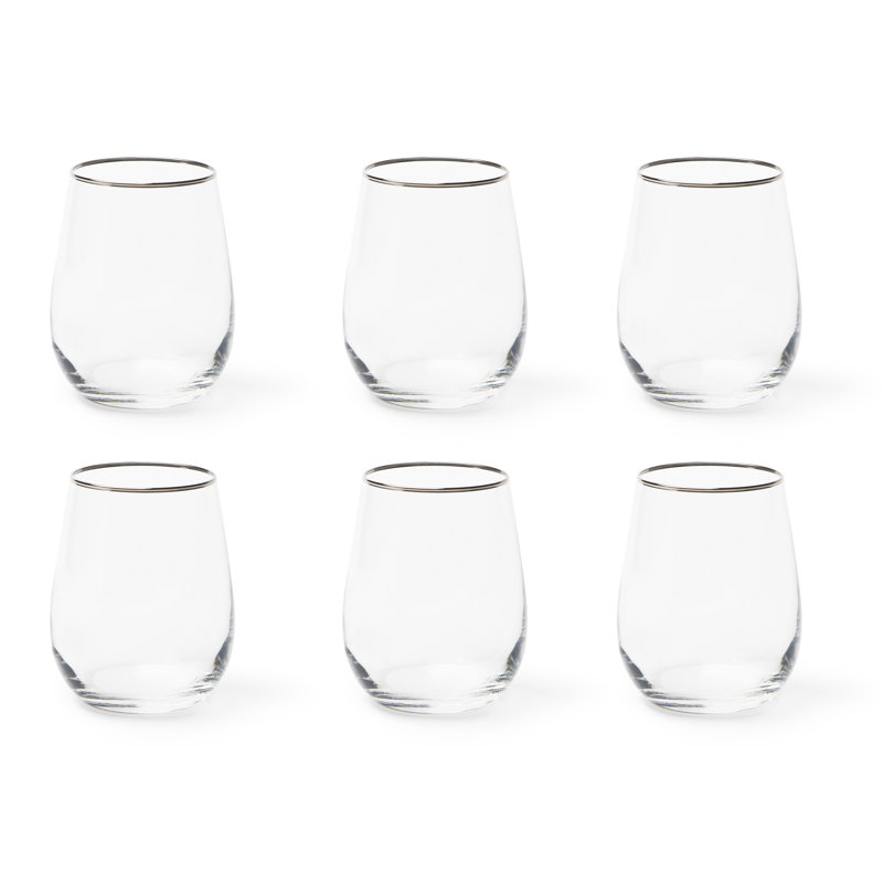 Platinum 470ml Drinking Glass Set