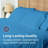 Soft Flat Sheet – Cooling, Breathable & Wrinkle Free Top Sheet-106537309-106537322