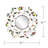 Hamar Metal Round Mirror