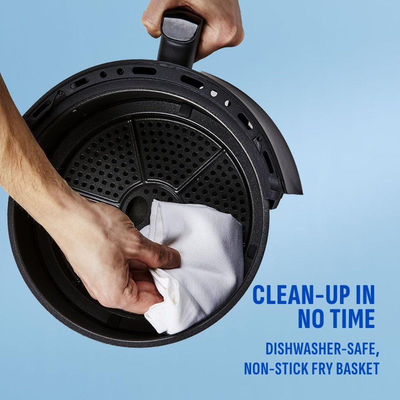 PowerXL Black 5.3 Quart Radiant Light Air Fryer