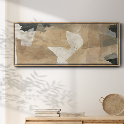 Paper Blur IV - Framed Canvas
