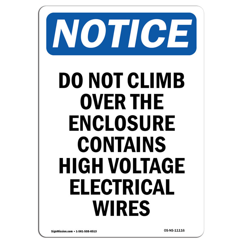 Notice Sign