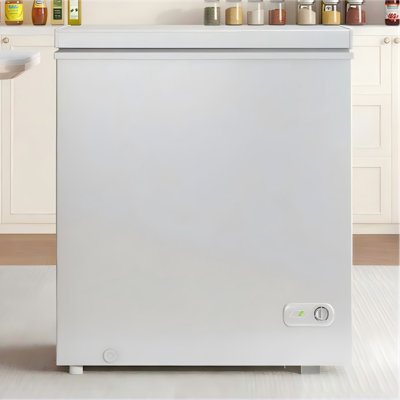10.0 Cu Ft Chest Freezer, Top Open Door Deep Freezer With Adjustable Temp Control Quiet Operation, Energy Efficient, White