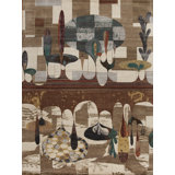 Rex Ray One-of-a-Kind Rectangle 8' X 10'4" Hand Knotted Area Rug