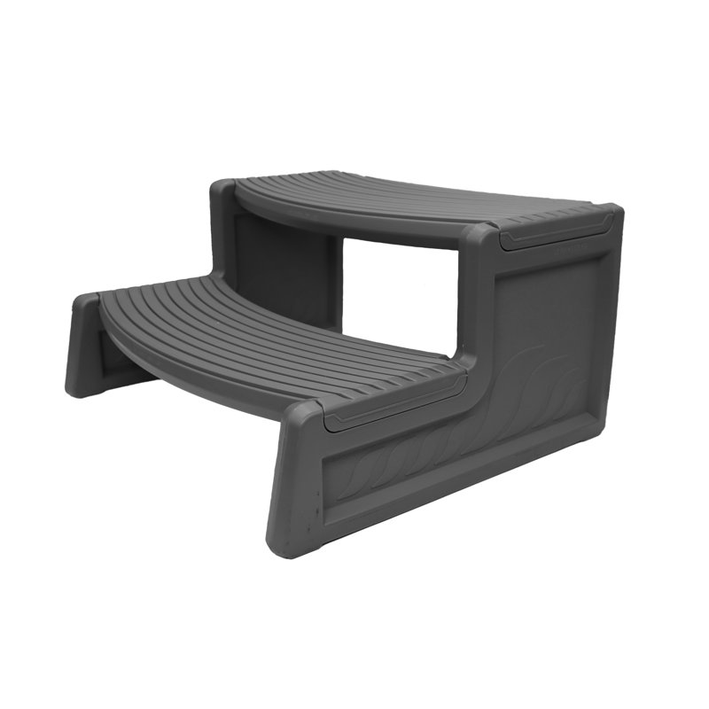 Handi-Step Spa/Patio Step Black, Deep Gray