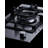 Summit Appliance Silver 1 Burner Cooktop