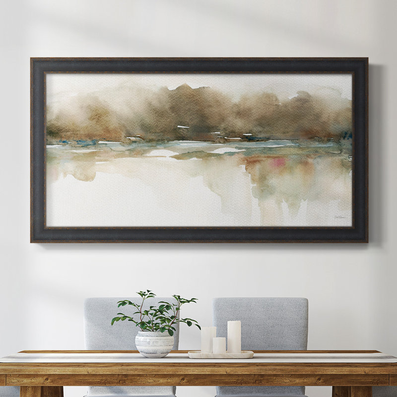 " Softer Reflections ", 21" H x 37" W x 2.5" D