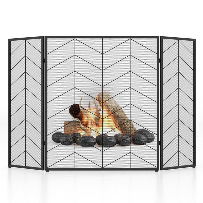 Anelisa Metal Fireplace Screen