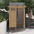 84'' H X 66'' W X 66'' D Outdoor Cedar Shower Room With Lockable Door For Poolside & Backyard
