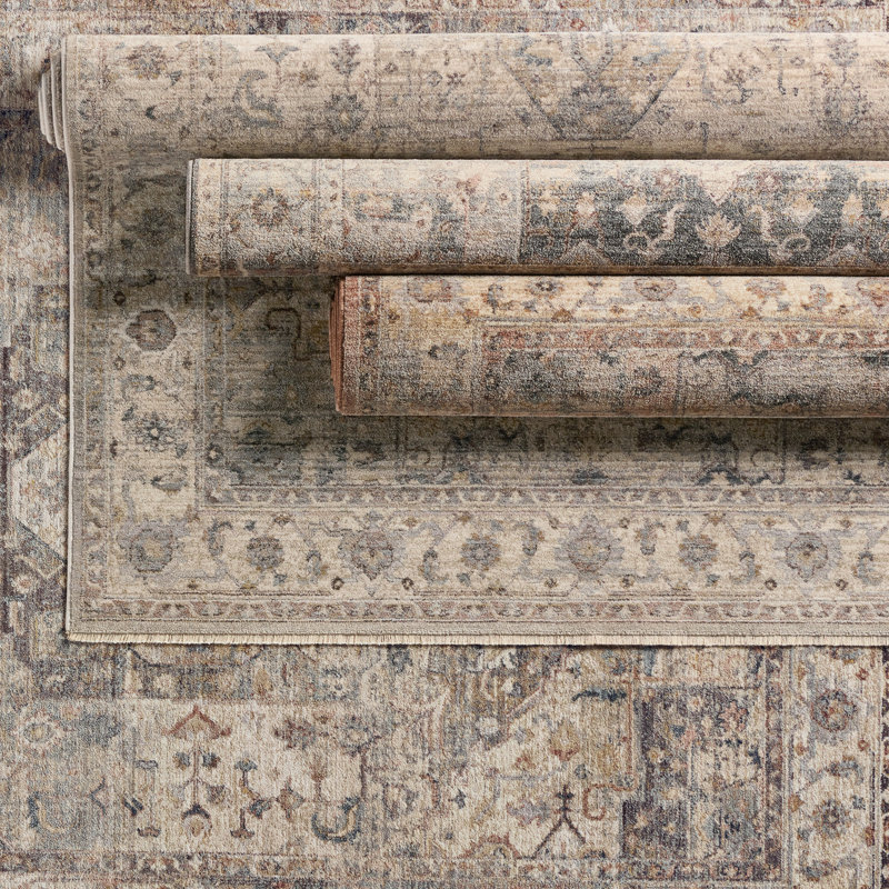 Natonia Oriental Indoor Rug, Rectangle 3'11" x 6'