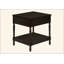 Table de chevet polyvalente en bois avec deux niveaux, un tiroir et une tablette inférieure pour la chambre à coucher ou le salon