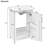 Malena 20'' Single Bathroom Vanity with Ceramic Top-350971205